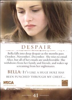 2009 NECA Twilight New Moon #41 Despair Back