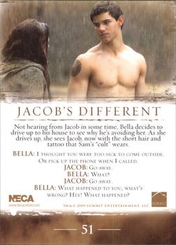 2009 NECA Twilight New Moon #51 Jacob's Different Back