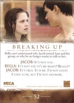 2009 NECA Twilight New Moon #52 Breaking Up Back