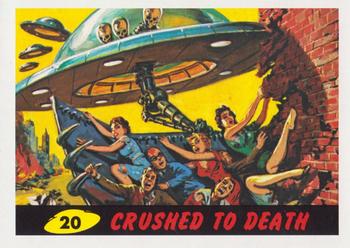 2012 Topps Mars Attacks Heritage #20 Crushed to Death Front