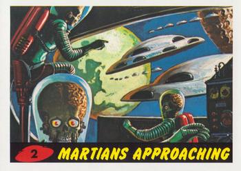 2012 Topps Mars Attacks Heritage #2 Martians Approaching Front