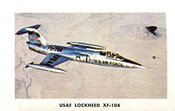 1959 Sicle Air Force #AA-63 USAF Lockheed XF-104 Front