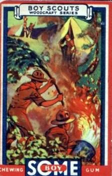 1933 Goudey Boy Scouts (R26) #9 Fire Prevention Front