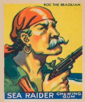 1933 World Wide Gum Sea Raiders (Canadian Version / English) (V359-1) #43 Roc the Brazillian Front
