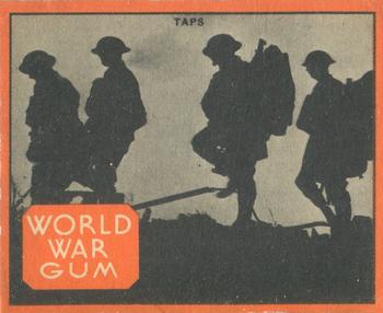 1933 Goudey World War (R174) #63 Taps Front