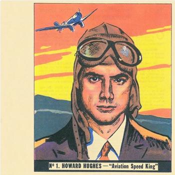 1936 Goudey History of Aviation (R65) #1 Howard Hughes Front