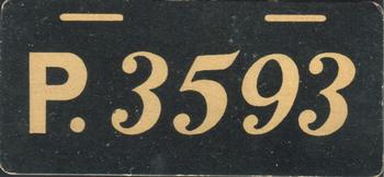 1937 Goudey Auto License Plates (R19-2) #NNO British Guiana Front