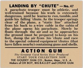1938 Goudey Action Gum (R1) #47 Landing by 