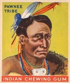 1947 Goudey Indian Gum (R773) #11 Chief of the Pawnee Tribe Front