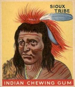 1947 Goudey Indian Gum (R773) #12 Chief of the Sioux Tribe Front