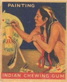 1947 Goudey Indian Gum (R773) #51 Painting Front
