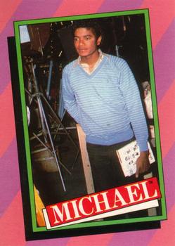 1984 O-Pee-Chee Michael Jackson #10 Michael Jackson Front