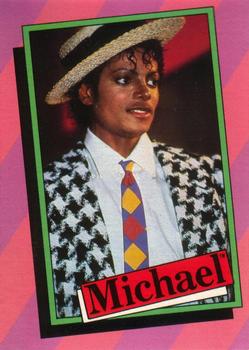 1984 O-Pee-Chee Michael Jackson #1 Michael Jackson Front