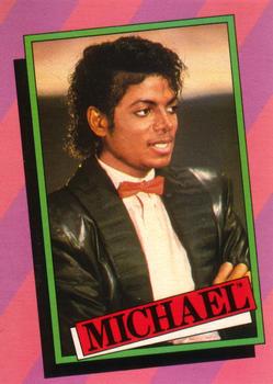 1984 O-Pee-Chee Michael Jackson #6 Michael Jackson Front
