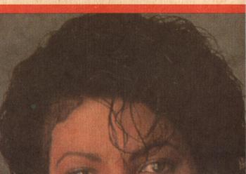 1984 O-Pee-Chee Michael Jackson - Puzzle Cards #13P Michael Jackson Back