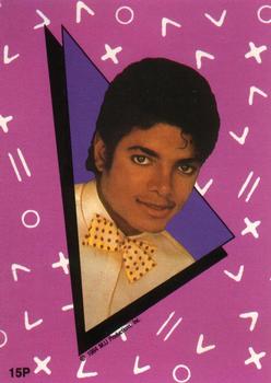 1984 O-Pee-Chee Michael Jackson - Puzzle Cards #15P Michael Jackson Front