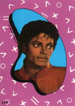 1984 O-Pee-Chee Michael Jackson - Puzzle Cards #17P Michael Jackson Front