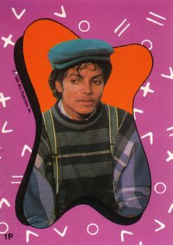 1984 O-Pee-Chee Michael Jackson - Puzzle Cards #1P Michael Jackson Front