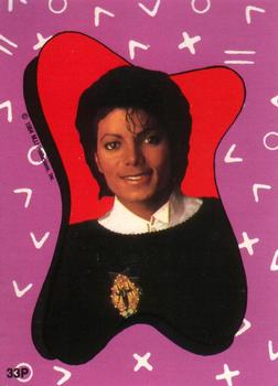 1984 O-Pee-Chee Michael Jackson - Puzzle Cards #33P Michael Jackson Front