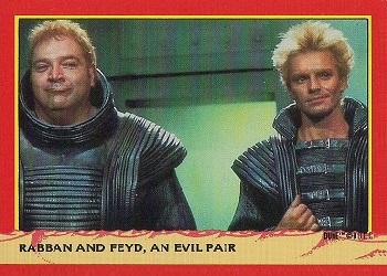 1984 Fleer Dune #24 Rabban And Feyd, An Evil Pair Front