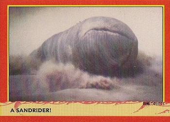 1984 Fleer Dune #84 A Sandrider! Front