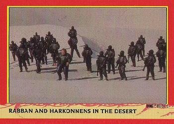 1984 Fleer Dune #85 Rabban And Harkonnens In The Desert Front