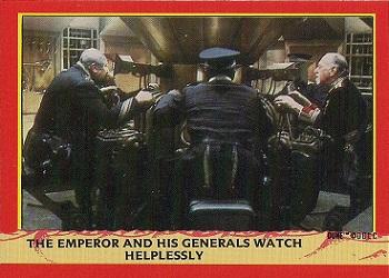 1984 Fleer Dune #105 The Emperor And His Generals Watch Helplessly Front
