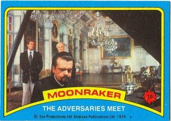 1979 Topps Moonraker #15 The adversaries meet Front