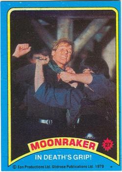 1979 Topps Moonraker #27 In death's grip! Front