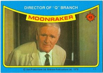 1979 Topps Moonraker #43 Director of 