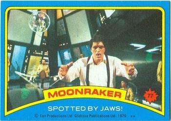 1979 Topps Moonraker #77 Spotted by Jaws! Front