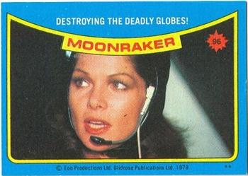 1979 Topps Moonraker #96 Destroying the deadly globes! Front