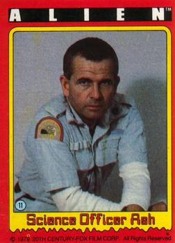 1979 Topps Alien #11 Science Officer Ash Front