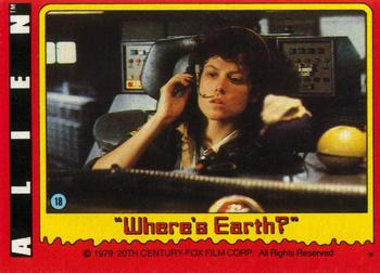 1979 Topps Alien #18 Where's Earth? Front
