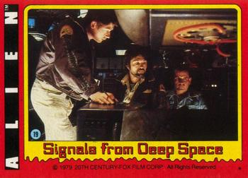 1979 Topps Alien #19 Signals from Deep Space Front