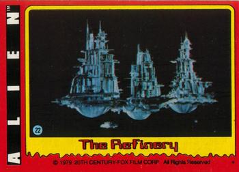1979 Topps Alien #22 The Refinery Front