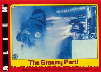 1979 Topps Alien #25 The Steamy Peril Front