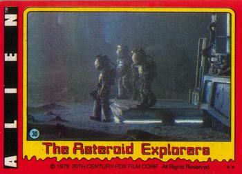 1979 Topps Alien #30 The Asteroid Explorers Front