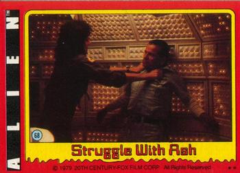 1979 Topps Alien #68 Struggle With Ash Front