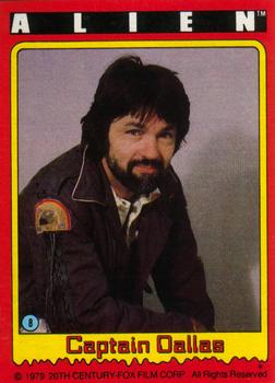 1979 Topps Alien #8 Captain Dallas Front