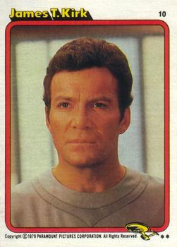 1979 Topps Star Trek: The Motion Picture #10 James T. Kirk Front