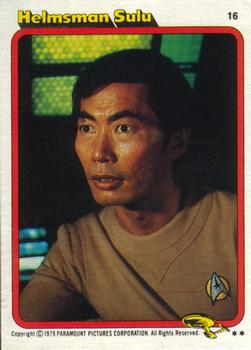 1979 Topps Star Trek: The Motion Picture #16 Helmsman Sulu Front