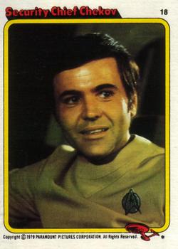 1979 Topps Star Trek: The Motion Picture #18 Security Chief Chekov Front