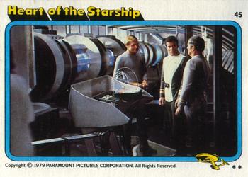 1979 Topps Star Trek: The Motion Picture #45 Heart of the Starship Front