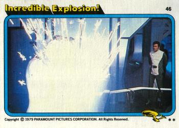 1979 Topps Star Trek: The Motion Picture #46 Incredible Explosion! Front