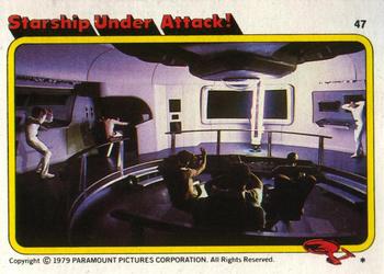 1979 Topps Star Trek: The Motion Picture #47 Starship Under Attack! Front
