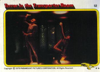 1979 Topps Star Trek: The Motion Picture #52 Terror in the Transporter Room Front