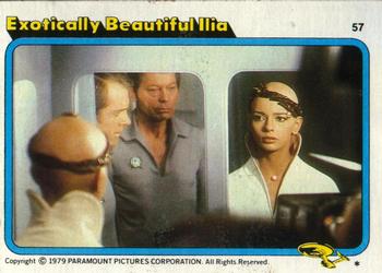 1979 Topps Star Trek: The Motion Picture #57 Exotically Beautiful Ilia Front