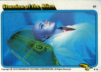 1979 Topps Star Trek: The Motion Picture #61 Stamina of the Alien Front
