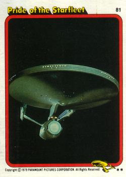 1979 Topps Star Trek: The Motion Picture #81 Pride of the Starfleet Front